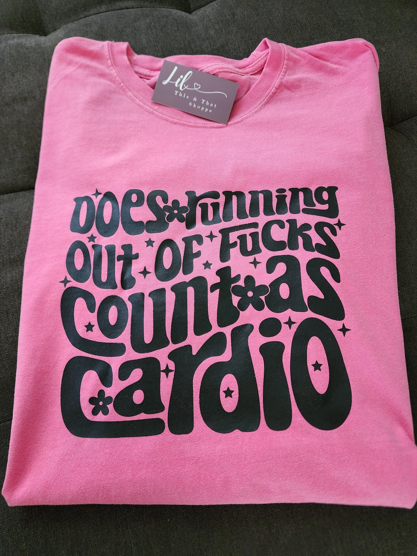 Does Running Out of F**ks Count as Cardio