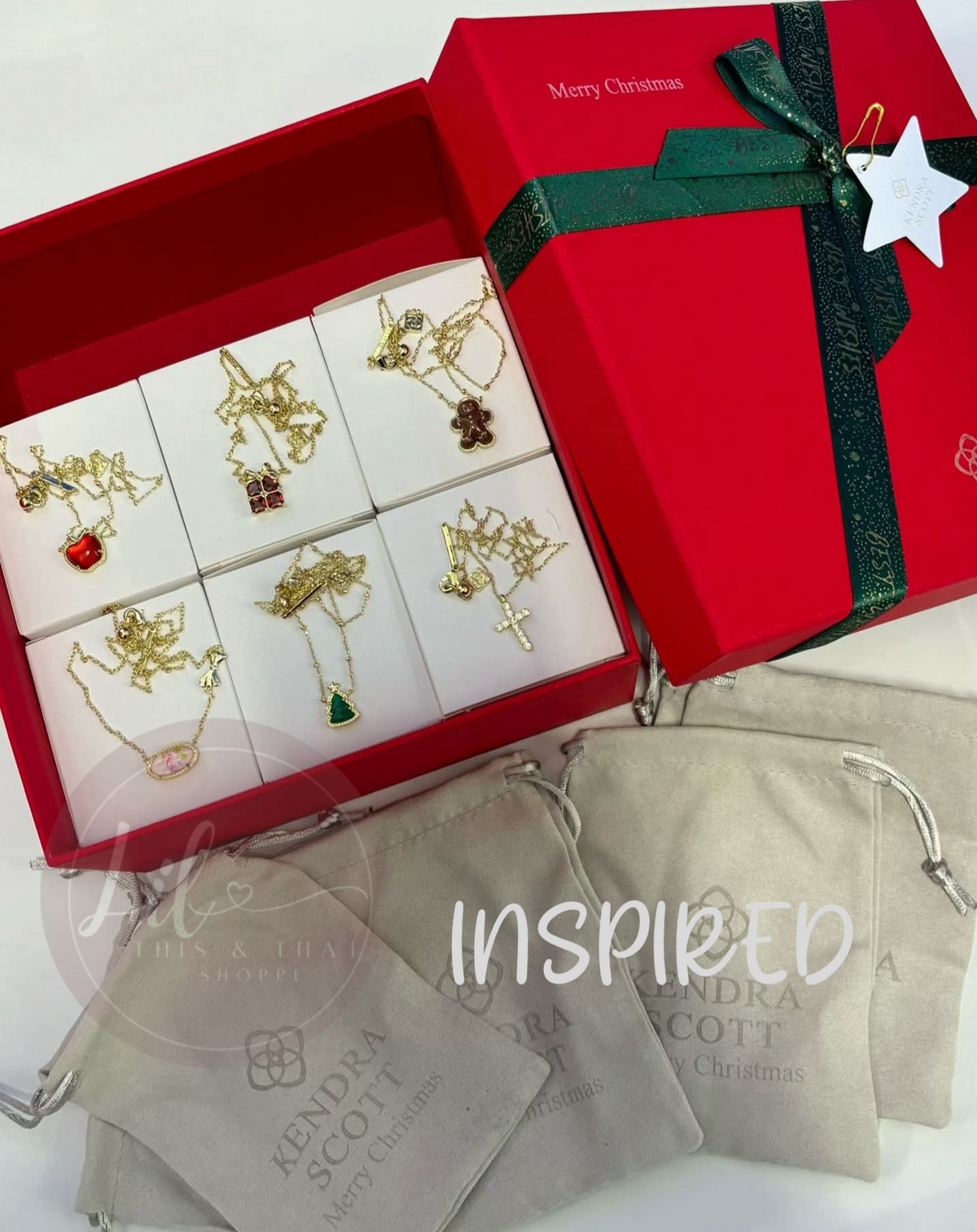 Inspired K S Holiday Necklace Set