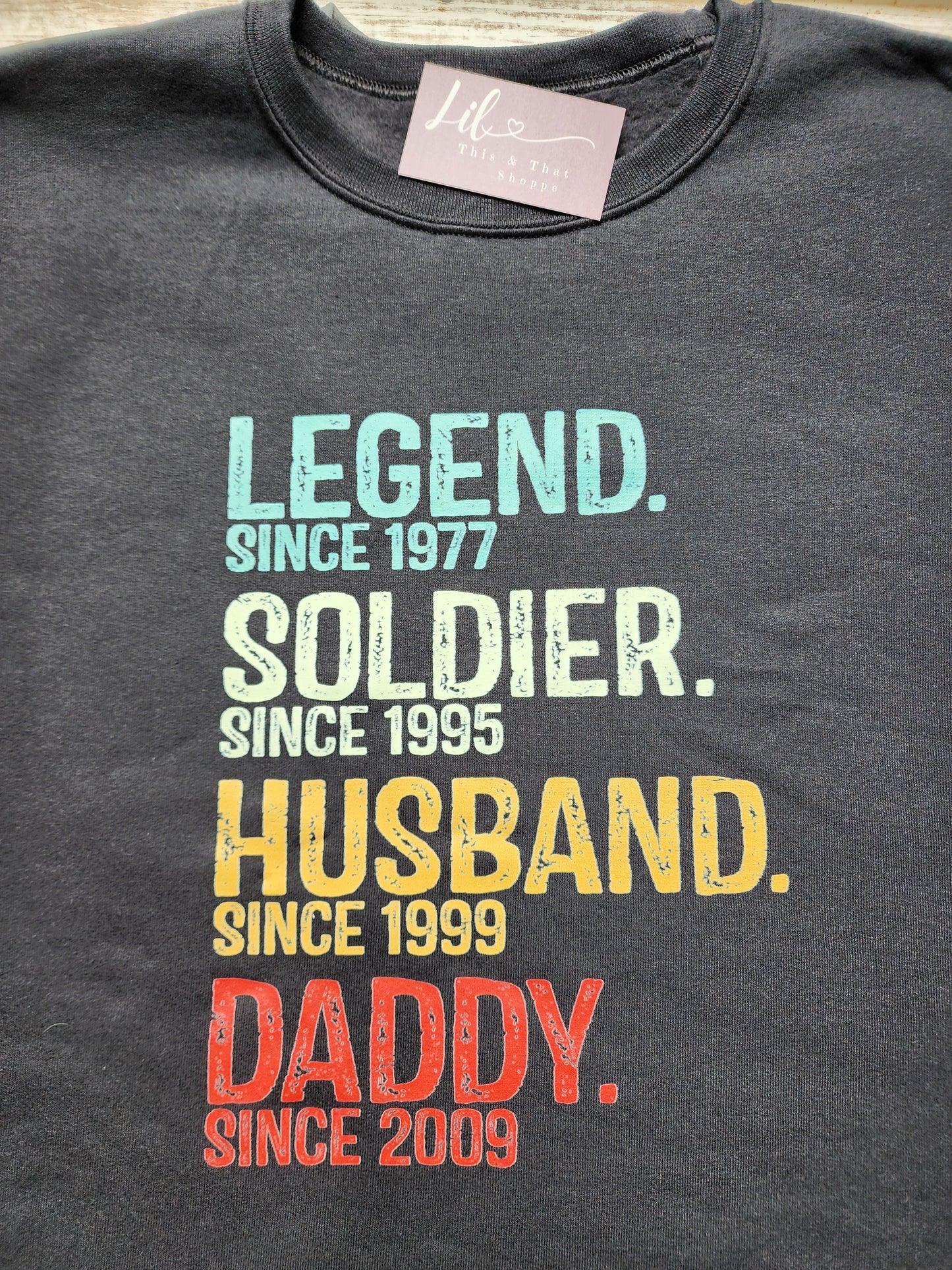 Custom Legend/Daddy Tee