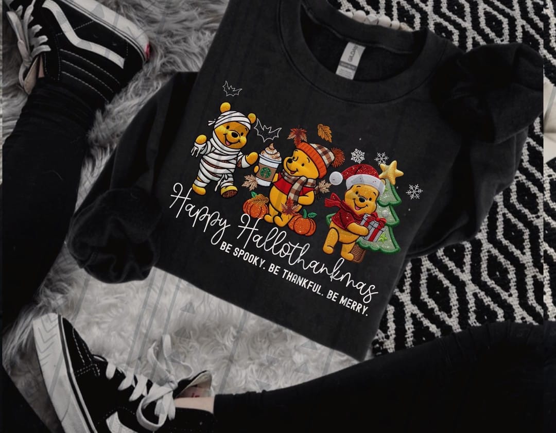Happy Hallothankmas Winnie Style