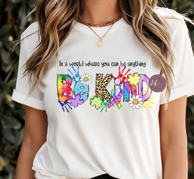 Be Kind - Autism Awareness