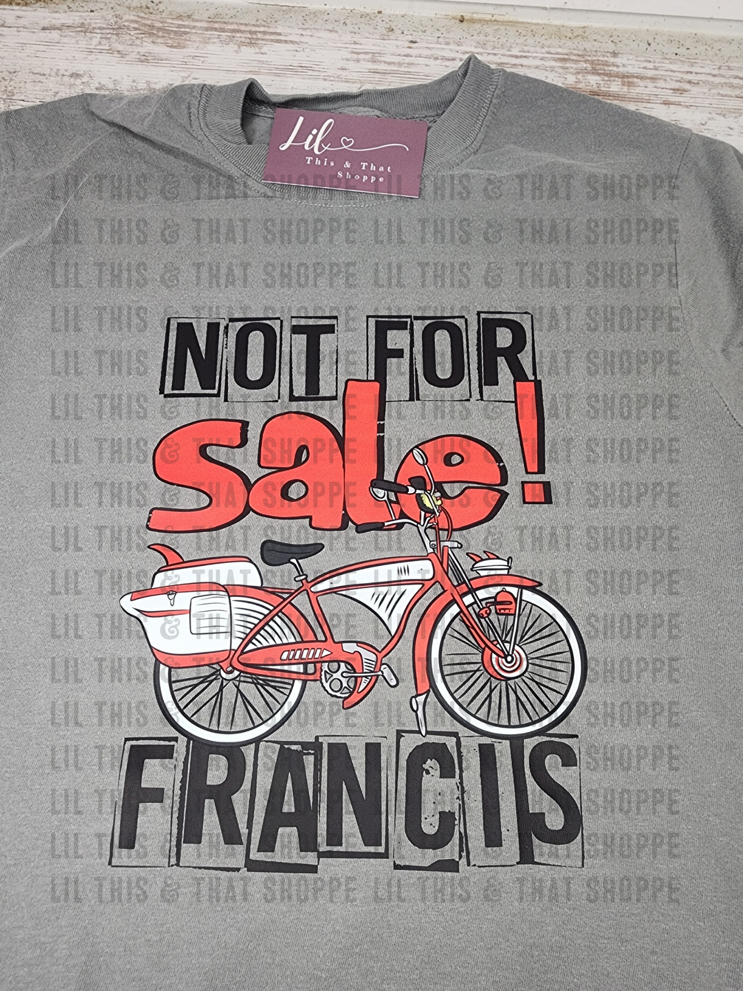 Not for Sale! Francis