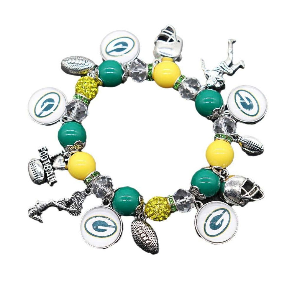 Football Team Charm Bracelets