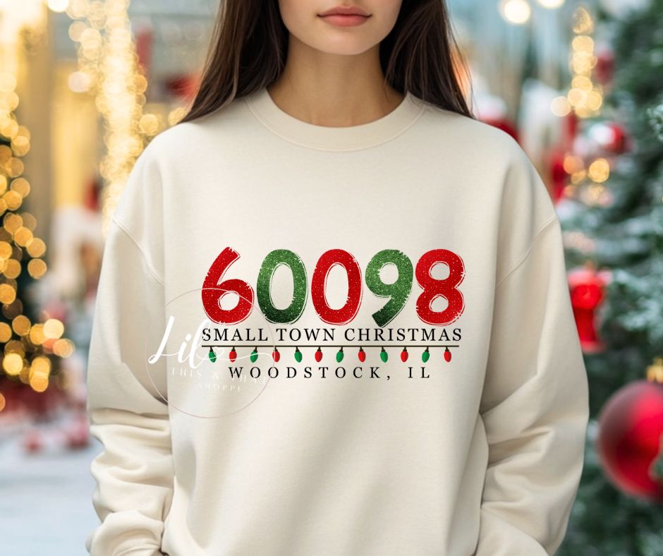 Zip Code Small Town Christmas
