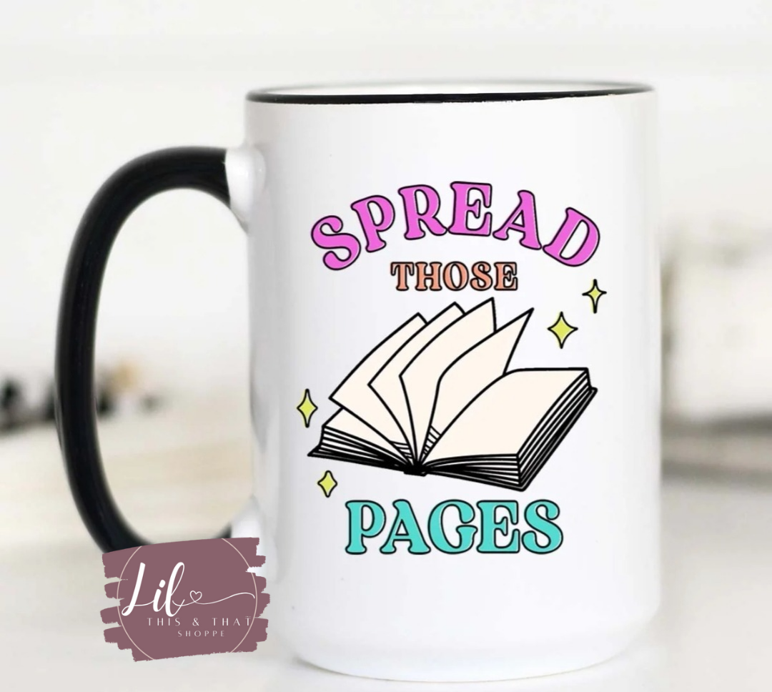 Spread Those Pages Mug