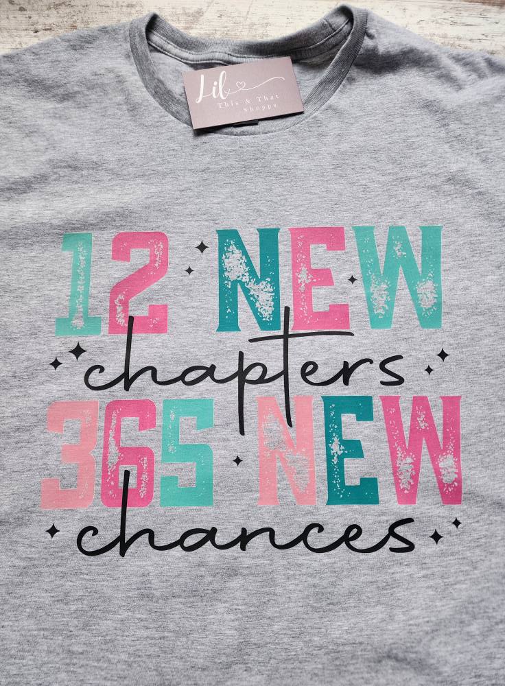 12 New Chapters, 365 New Chances