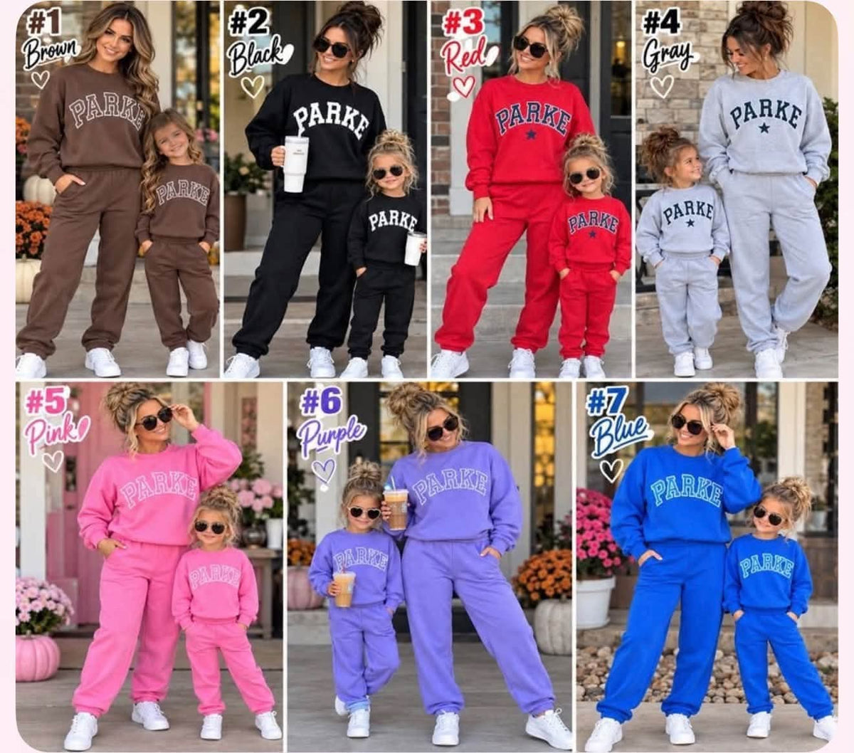 P A R K E Mommy & Me Set *Pre-Order*