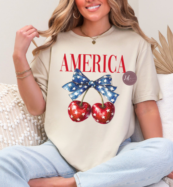 America Patriotic Cherries