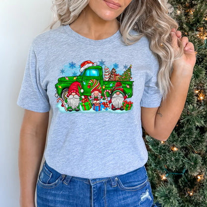 Christmas Truck Gnomes