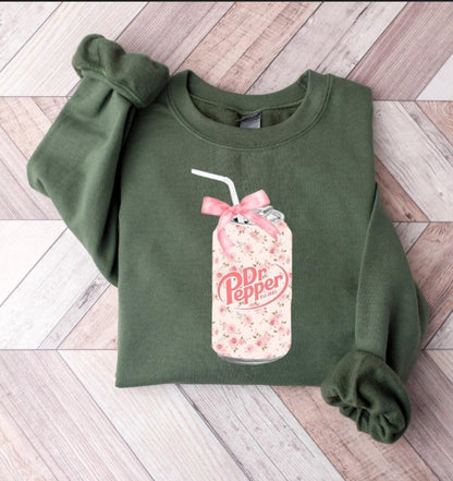 Dr Pepper Pink Bow