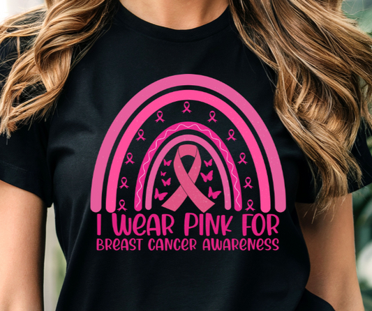 I Wear Pink for Breast Cancer Awareness