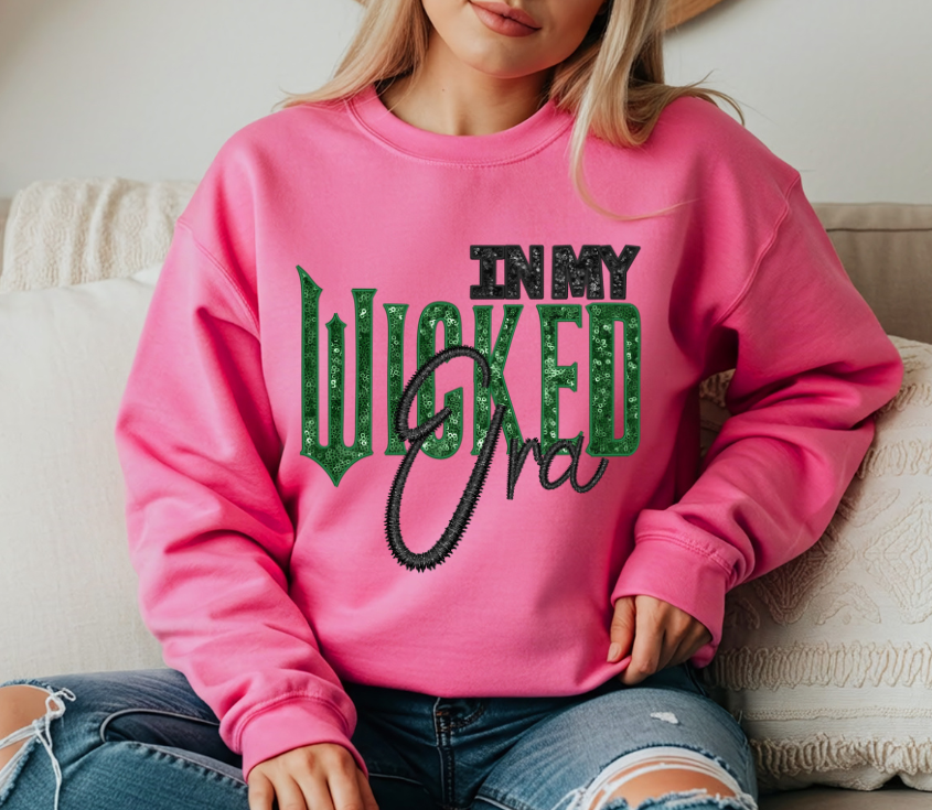 Faux Sequin In my Wicked Era