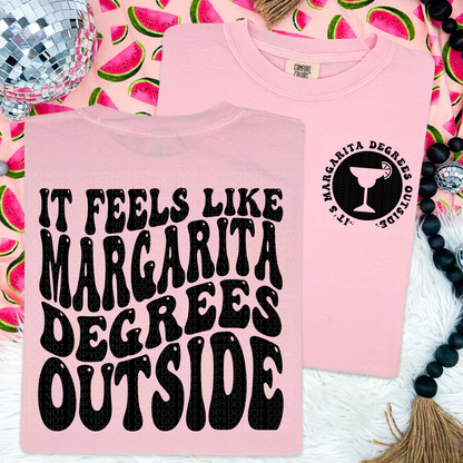 It Feels like Margarita Degrees Outside