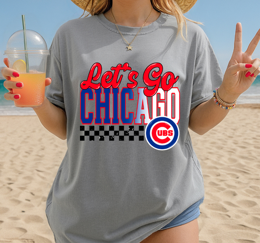 Checkered Chicago Baseball