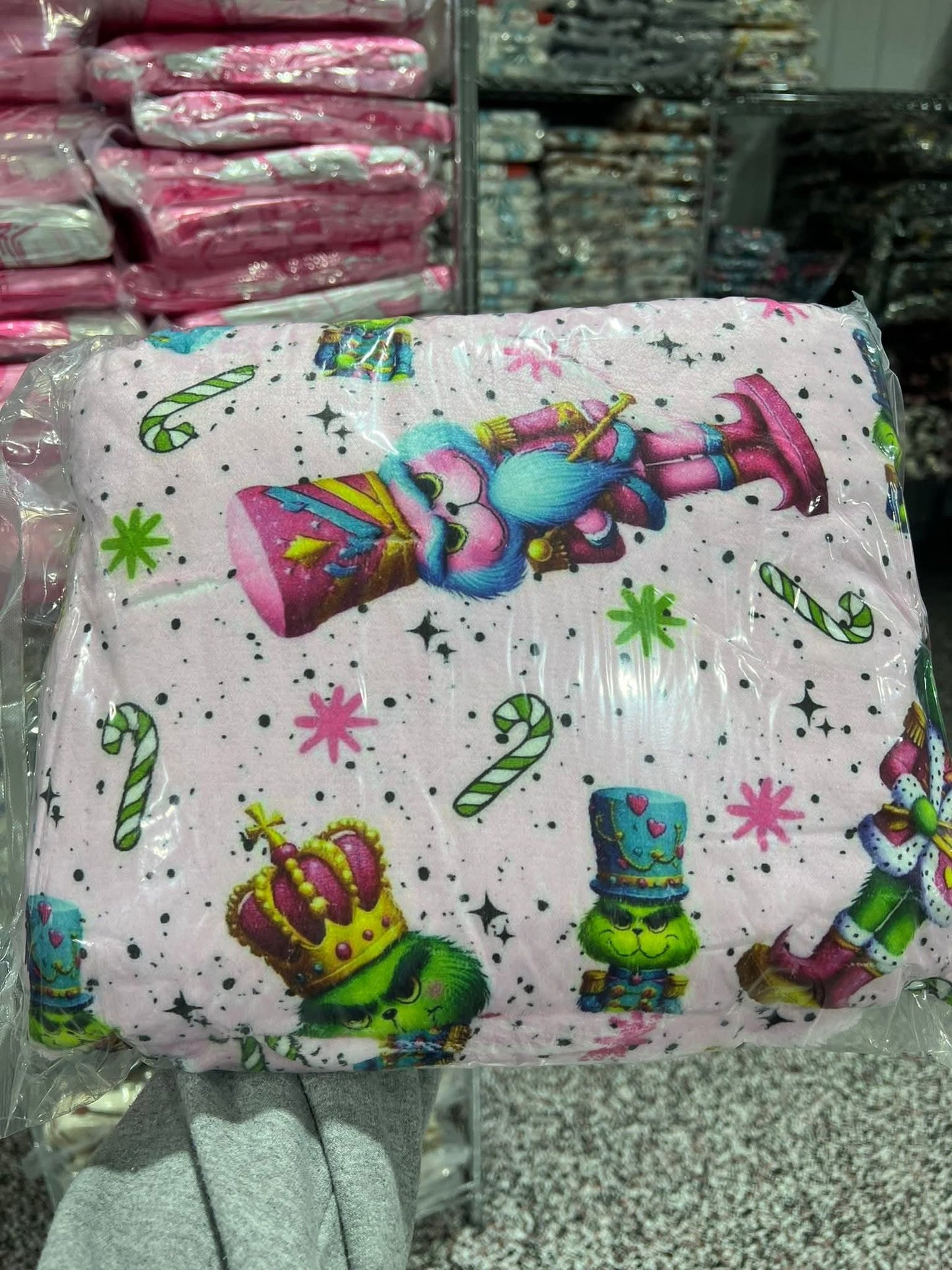 Nut-Grinchers Blanket