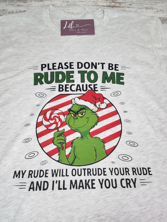 My Rude will Outrude your Rude