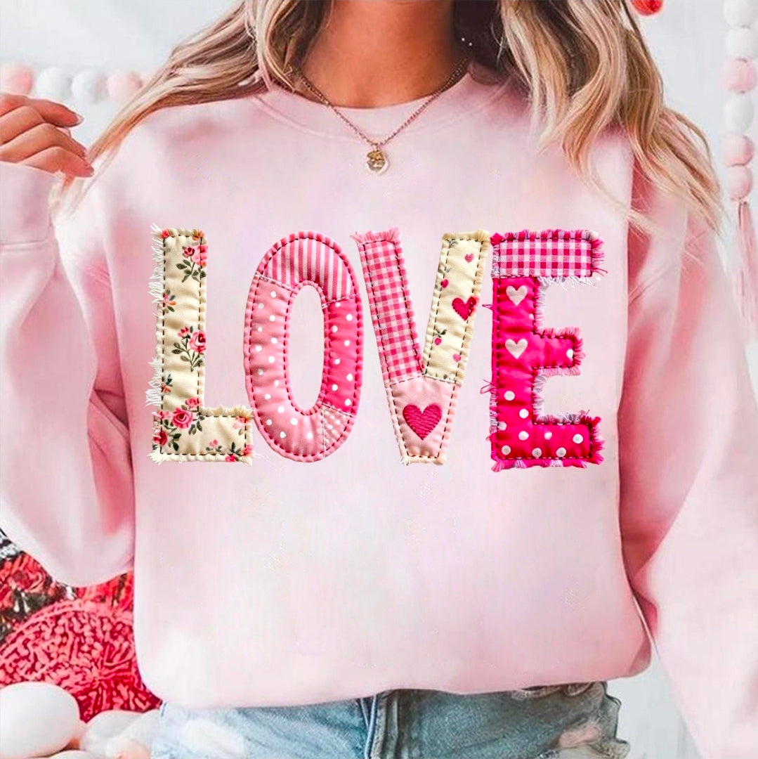 Patchwork LOVE (Faux)