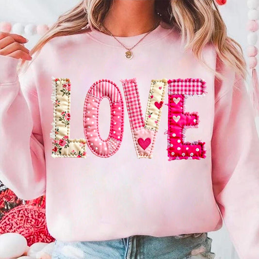 Patchwork LOVE (Faux)