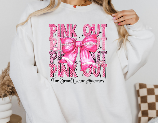 Pink Out Bows