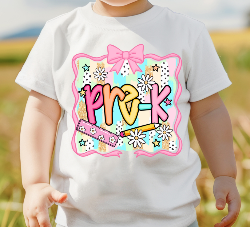 Cutey Back to School Grade Level Tees