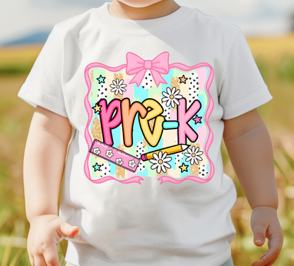 Cutey Back to School Grade Level Tees