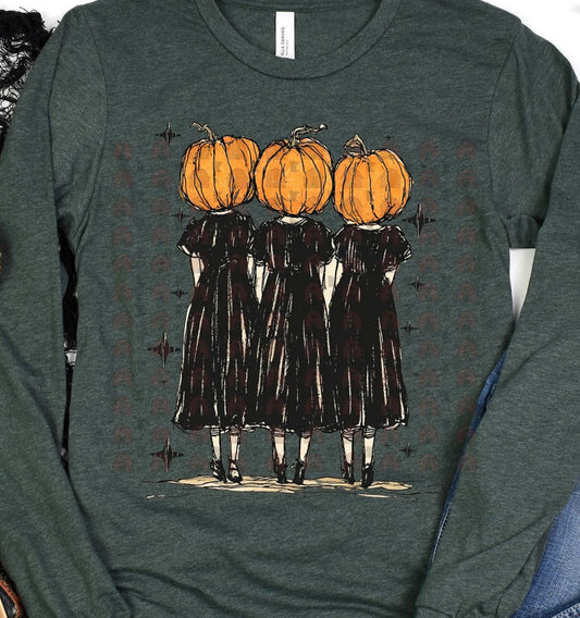 Pumpkin Head Babes