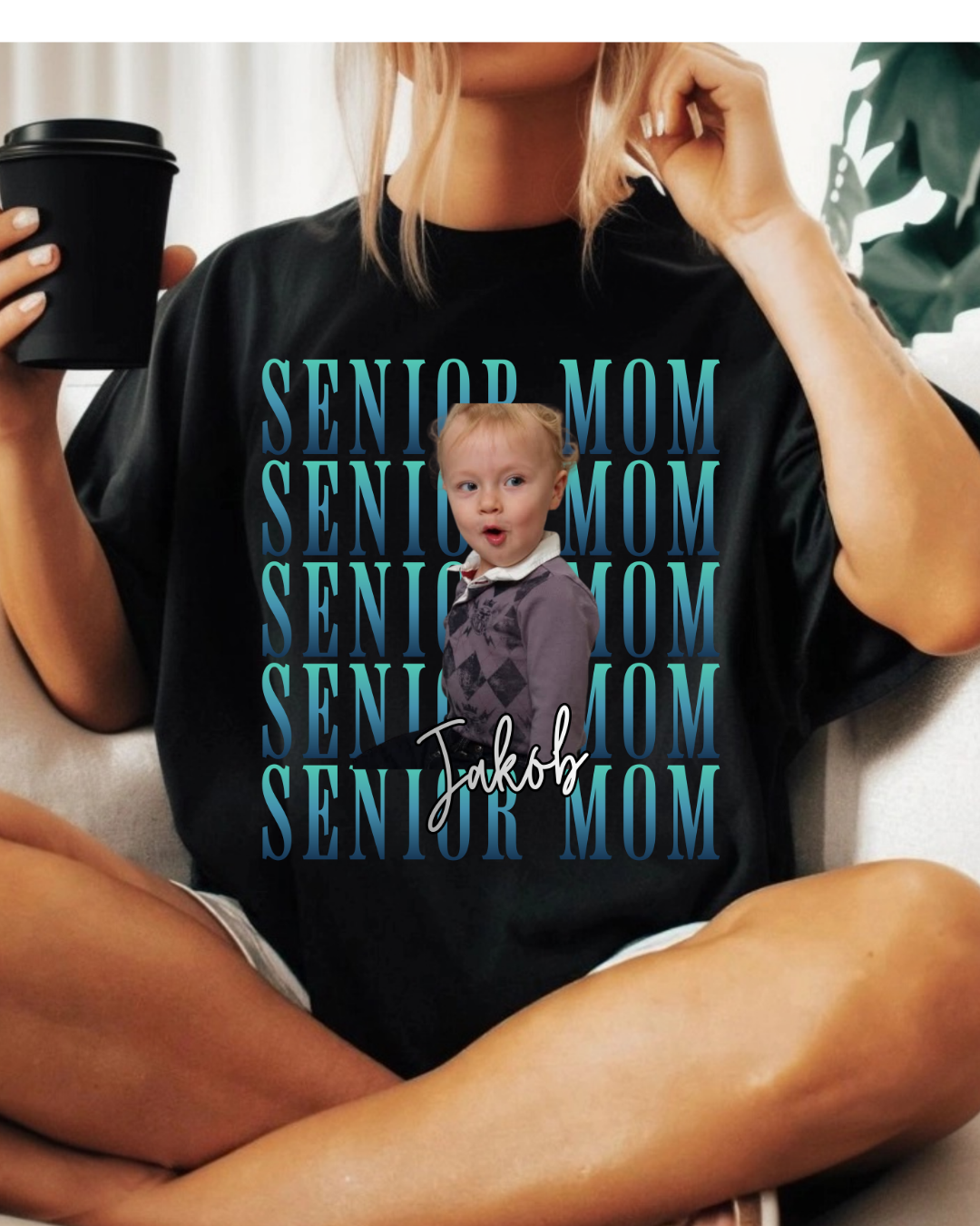 Senior Mom 2026 Photo Shirt