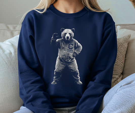 Halftone Bear Mascot