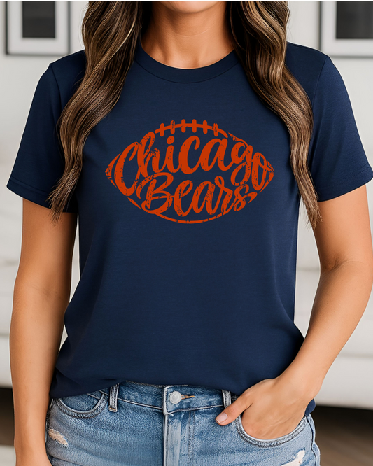 Chicago Bearrrs Typography