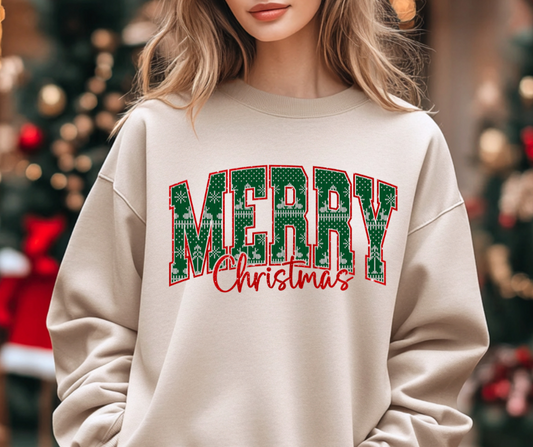 Merry Christmas (Sweater Print)