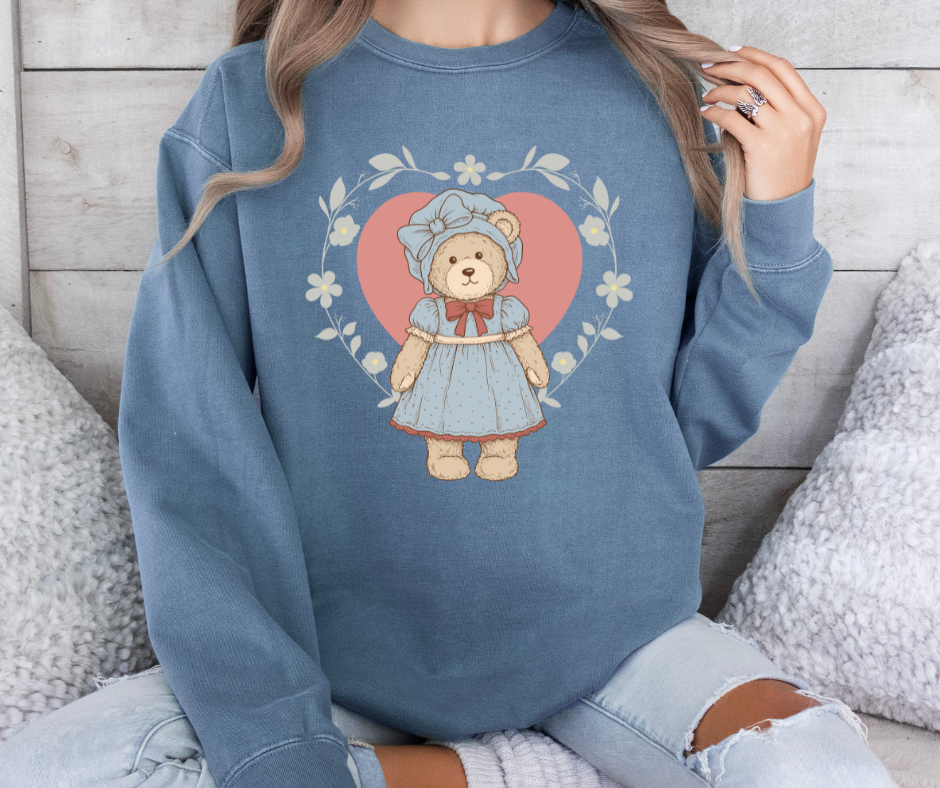 Vintage Teddy Heart