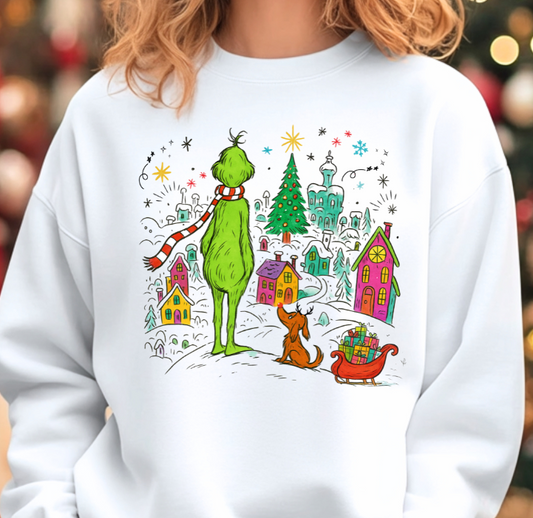 Who Town Holiday Scene