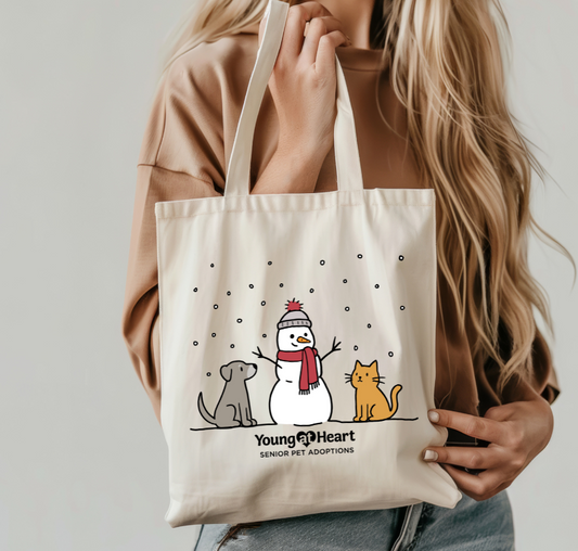 Young at Heart Snow Day Tote