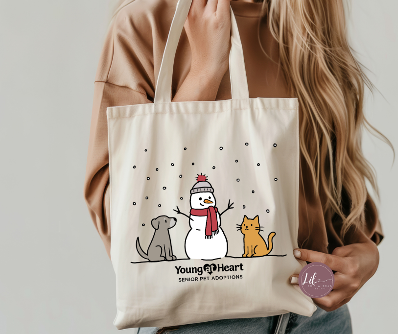 Young at Heart Snow Day Tote