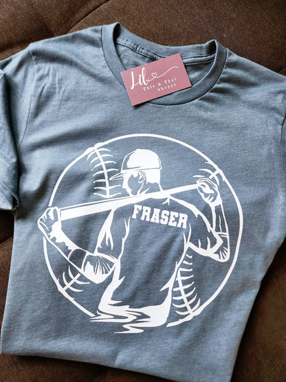 Personalized Baseball Tee