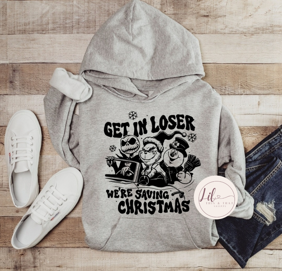 Get in Loser We're Saving Christmas