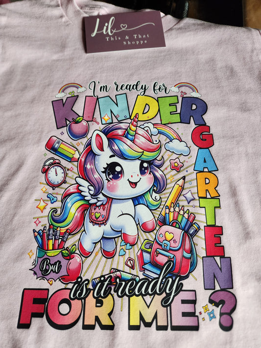 I'm Ready for Kindergarten but is it Ready for Me?