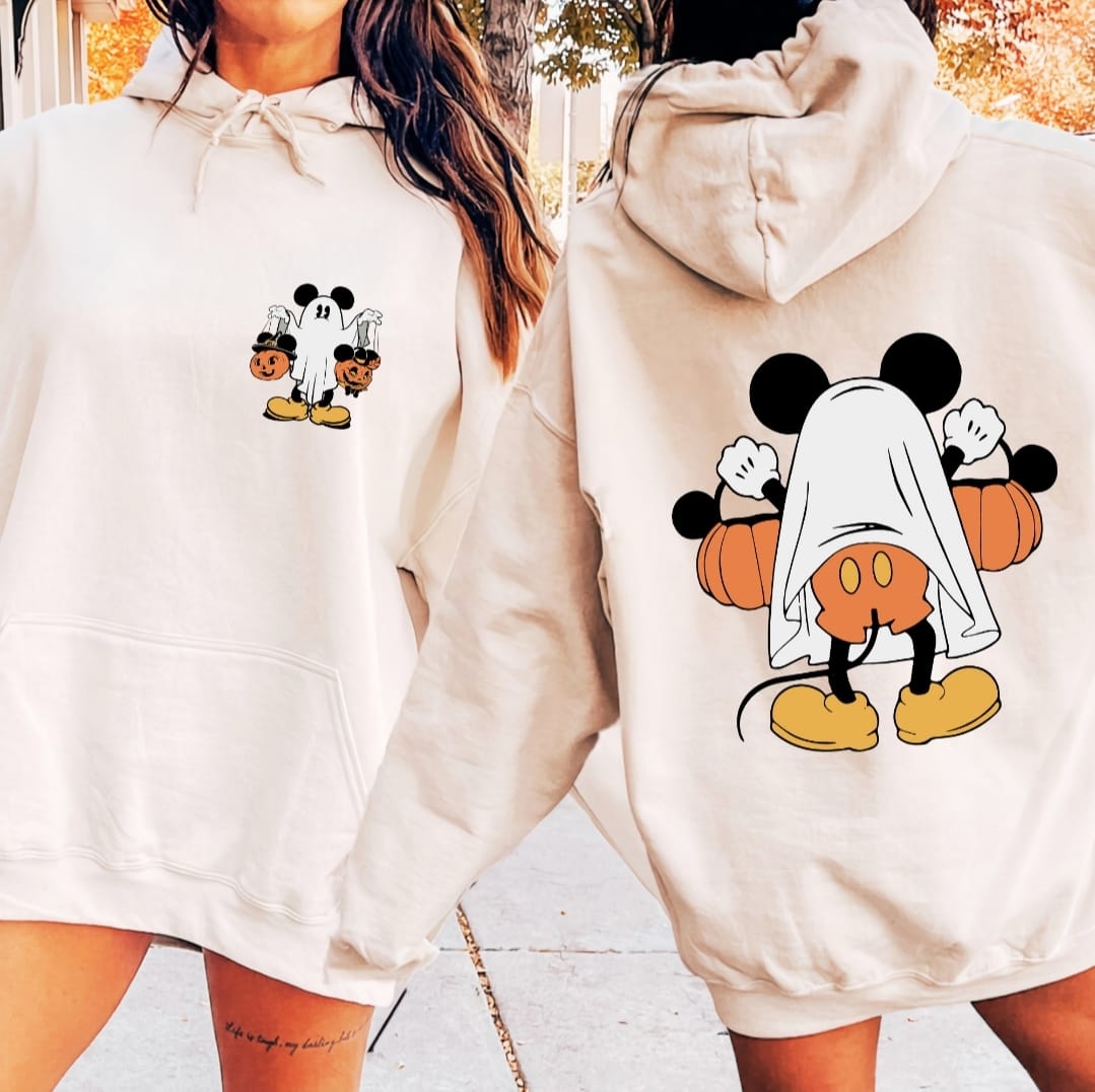 Mouse Ghost Front & Back