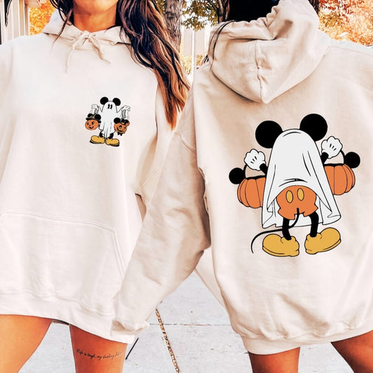 Mouse Ghost Front & Back