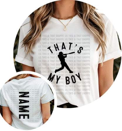 That's My Boy - Baseball
