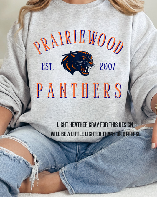 Simplistic Prairiewood Panthers
