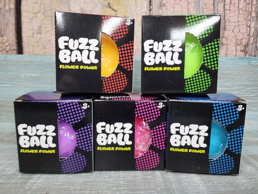 Fuzz Ball Flower Power Squishies - Ready to Ship!