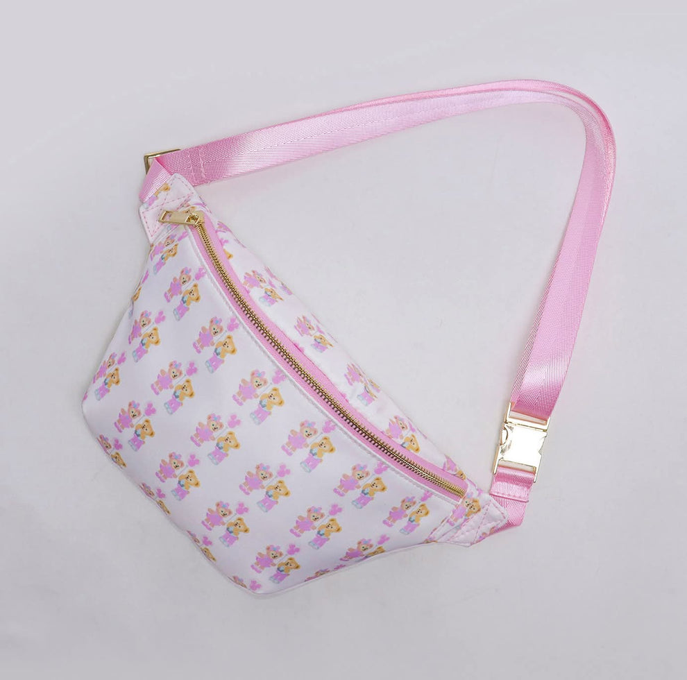 Character Printed Fanny Packs  **Pre-Order**