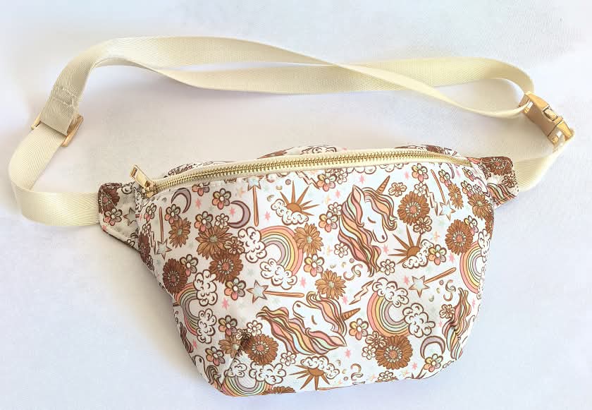 Character Printed Fanny Packs  **Pre-Order**
