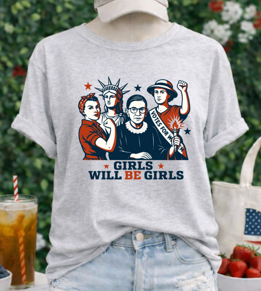 Girls will be Girls Patriotic