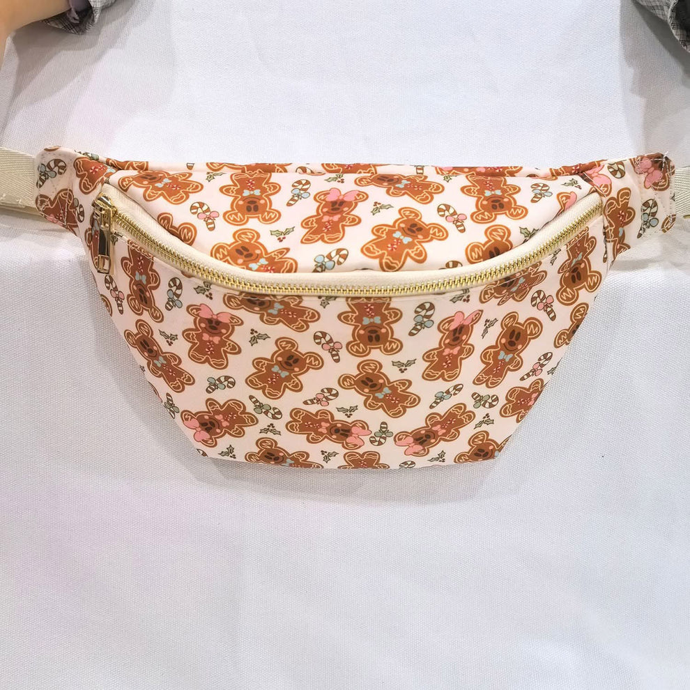 Character Printed Fanny Packs  **Pre-Order**