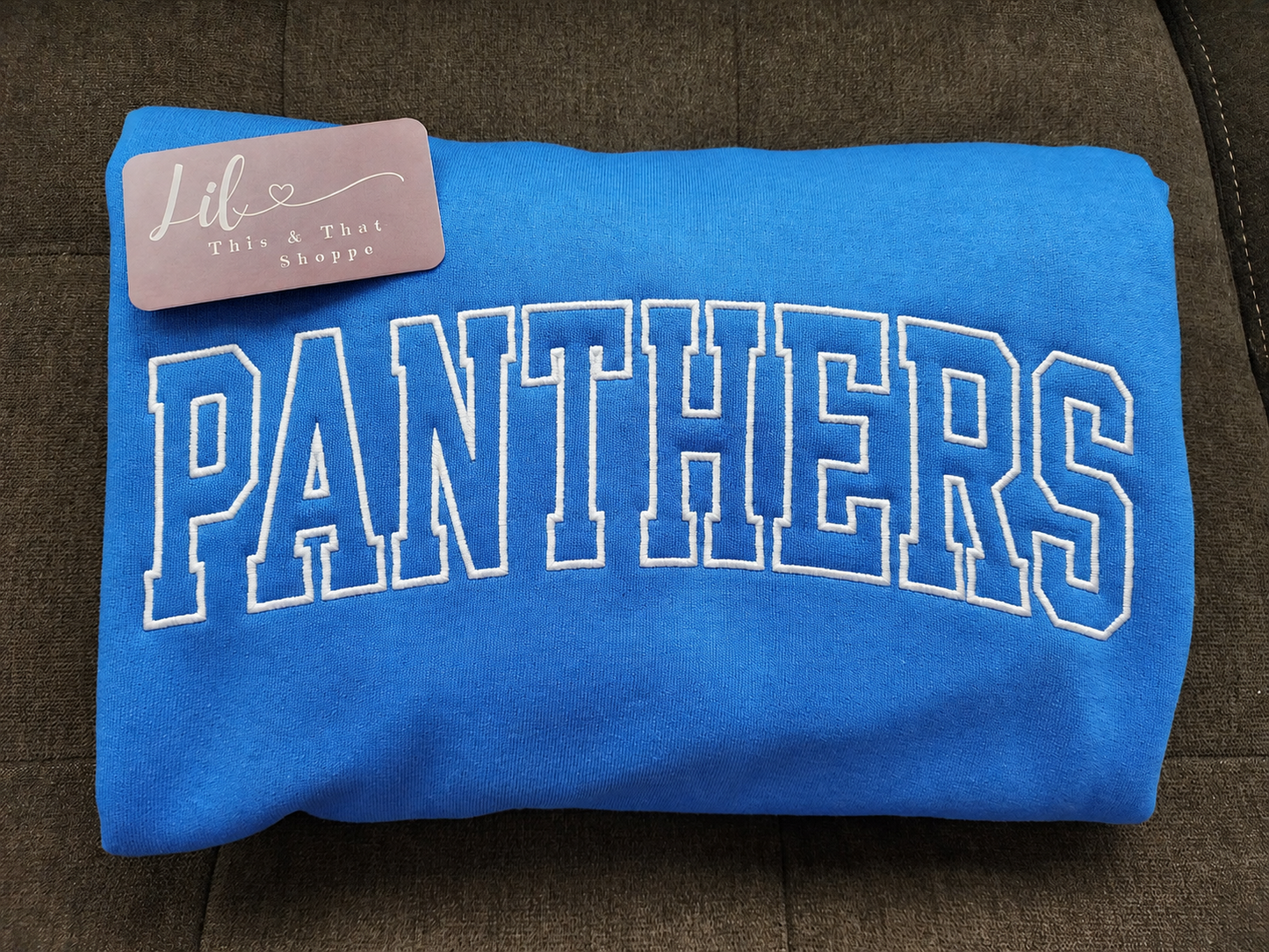 Embroidery: PANTHERS Outline