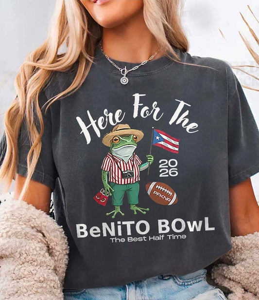Here for the Benito Bowl