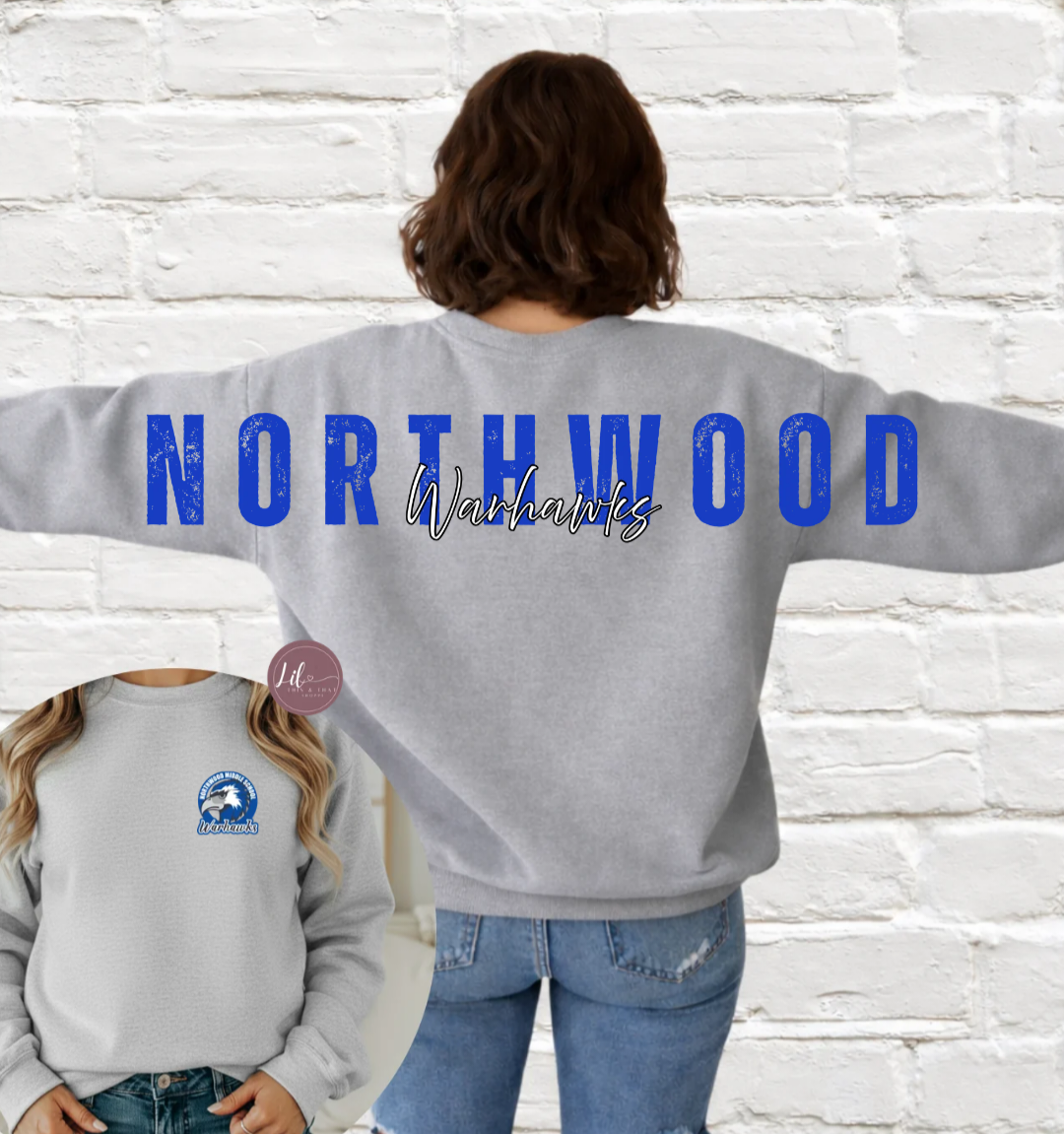 Northwood Long Back Sweatshirt