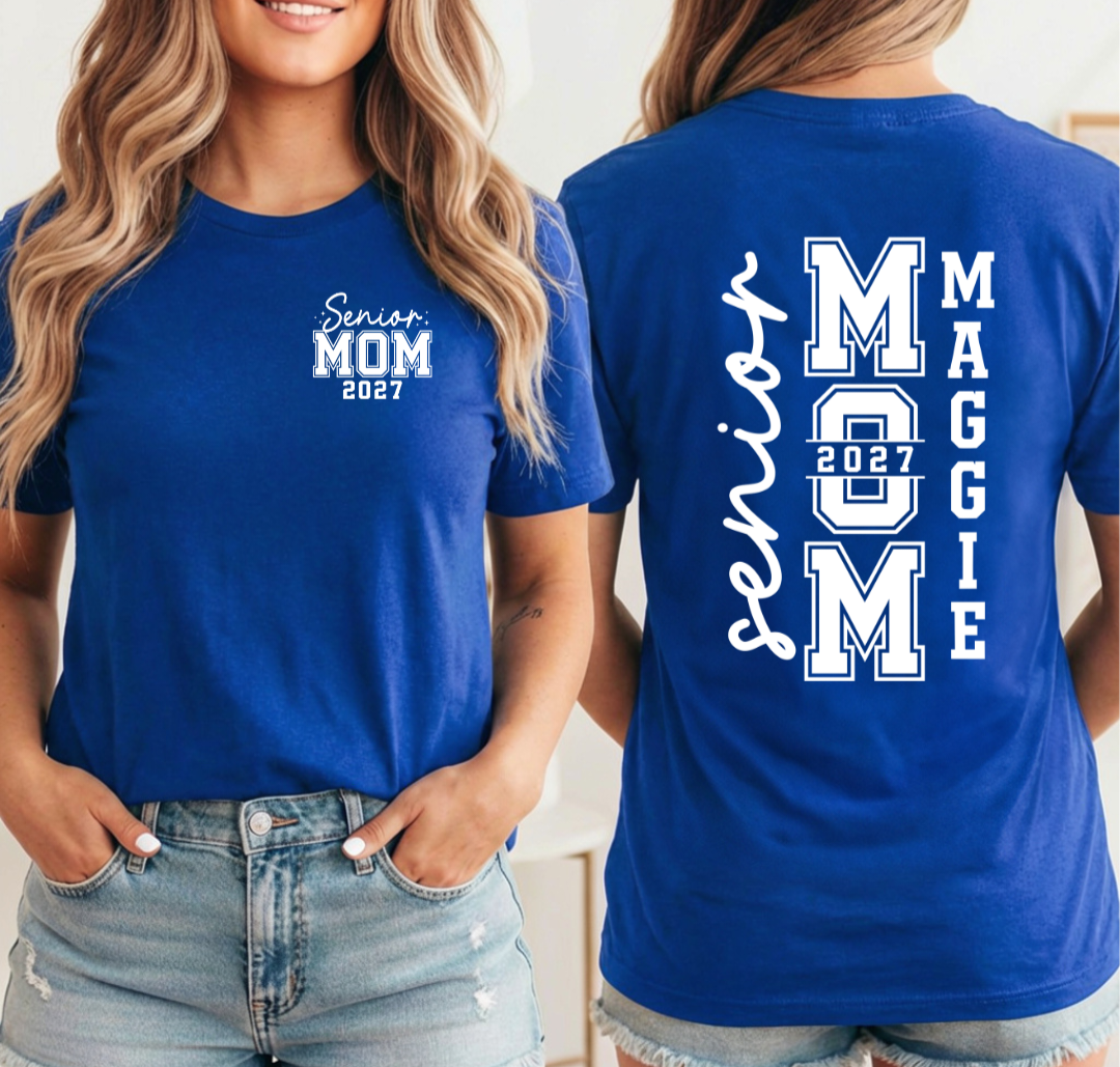 Senior Mom 2027 with Name